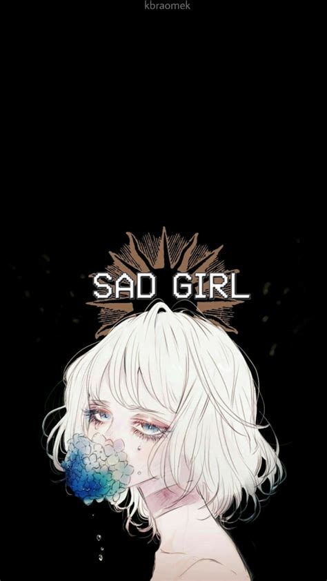 Aesthetic Sad Wallpaper Aesthetic Girl Sad Face Emoji Quotes And