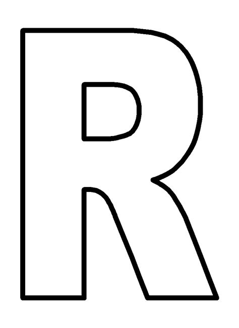 R Letter PNG Click Image To Close This Window Free Printable Alphabet Letters