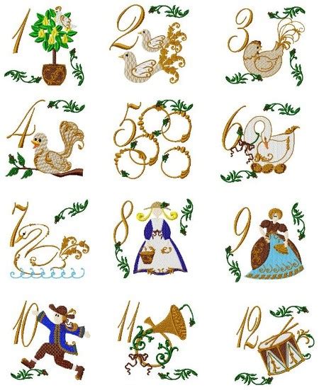 12 Days Of Christmas Pictures Clip Art 20 Free Cliparts