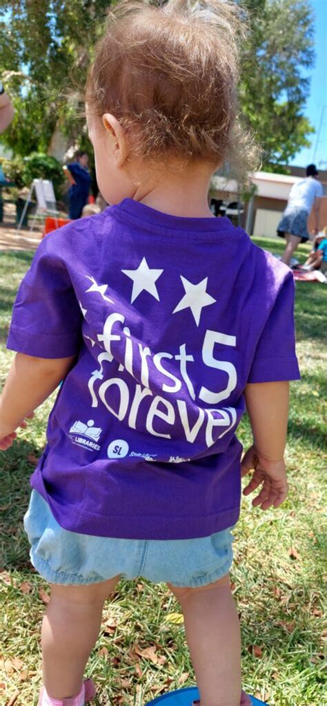 Grab Your First 5 Forever T Shirts At Your Local Library This Month