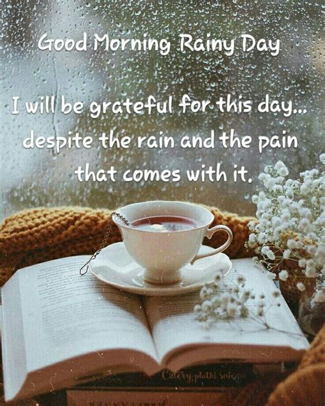 Good Morning Rainy Day Good Morning Rain Rainy Day Quotes