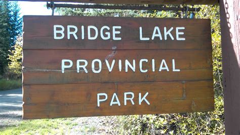 Bridge Lake Provincial Park Access Bc