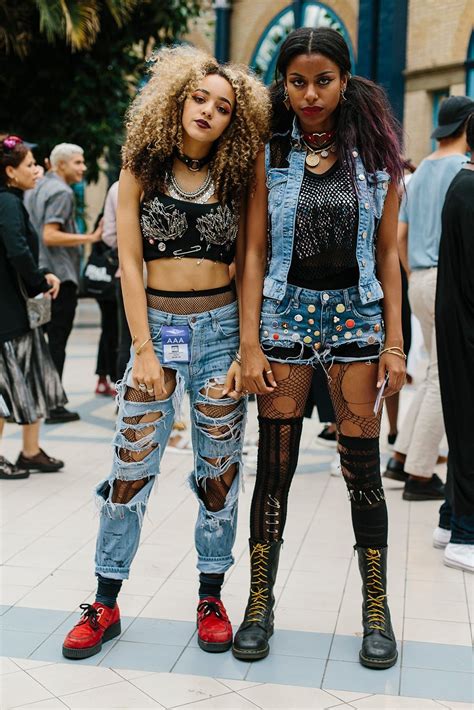street style afropunk london 2016 punk style outfits afro punk fashion punk outfits