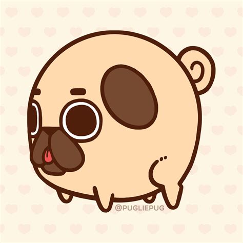 Pin By Itzel Robles On Cute Pups Puppy Drawing Easy Cute Pugs Pug