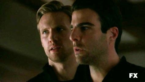 Chad Teddy Sears And Patrick Zachary Quinto On American Horror Story Murder House