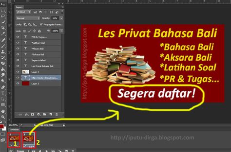 Cara Mudah Membuat Animasi Banner Iklan Di Photoshop Video Uwa