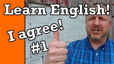 Part 1 Learn How To Agree In English Video With Subtitles Youtube