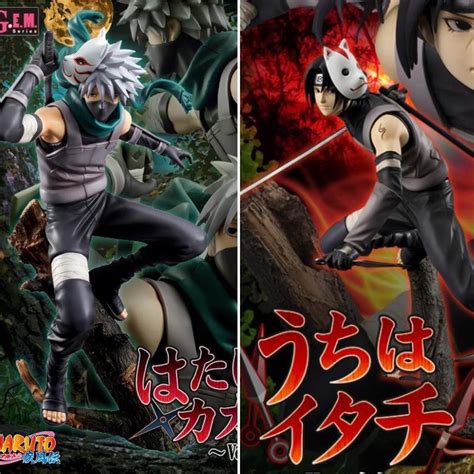 Kakashi Itachi Anbu Ver Figure Naruto Megahouse Gem Hobbies And Toys