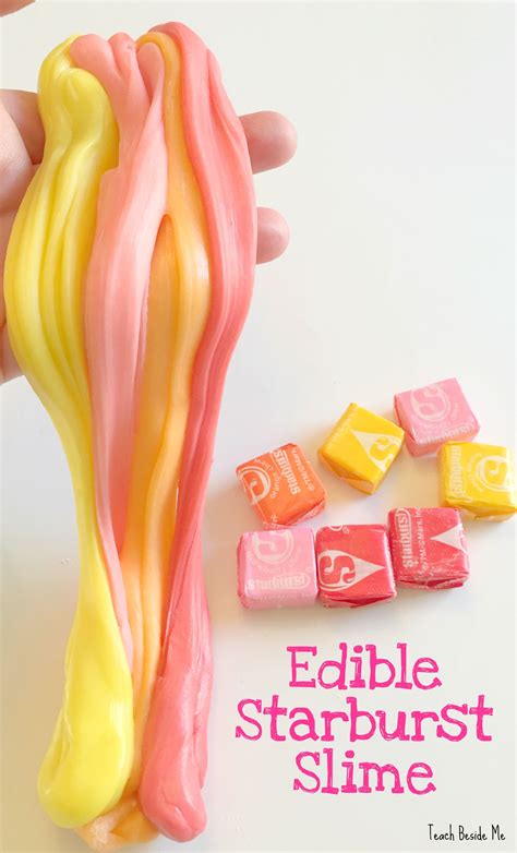 Edible Slime From Starburst Candy Slime For Kids Diy Slime Recipe
