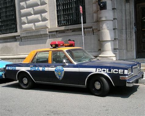 Pmus Antique Police Car At The New York City Police Museum New York