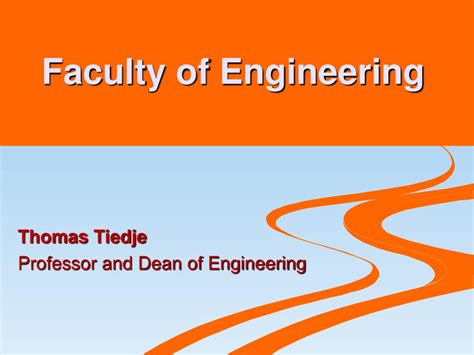 Ppt Welcome To The Faculty Of Engineering Powerpoint Presentation