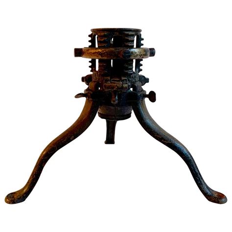 Vintage Iron Christmas Tree Stand At 1stdibs