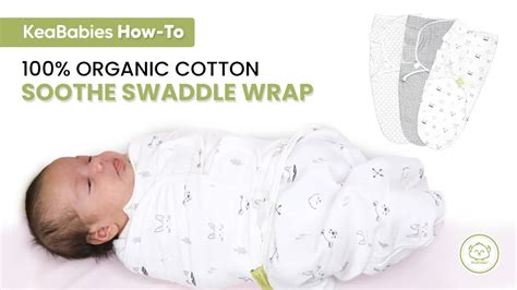 Sleep Through The Night With Keababies Soothe Swaddle Wrap Youtube