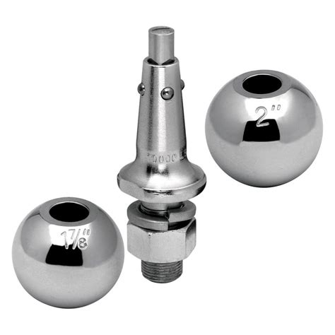 Tow Ready 63802 1 78 And 2 Class 4 Chrome Trailer Hitch Ball Kit