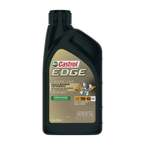 Castrol Edge 5w 40 Full Synthetic Engine Oil 1 Quart