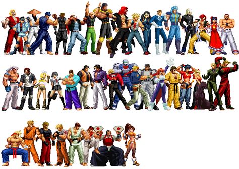 Kof Anthology All Characters Pack
