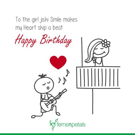 100 Birthday Wishes For Girlfriend Quotes And Images Ferns N Petals