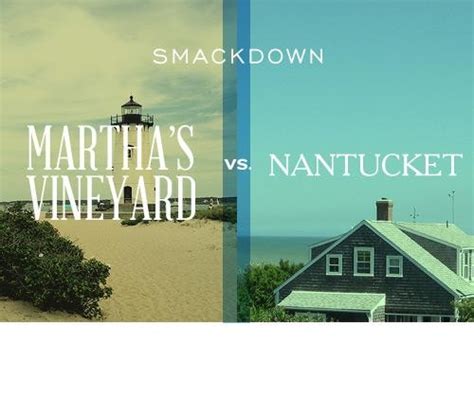 Nantucket Vs Martha S Vineyard