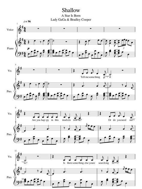 1.59 mb, was updated 2017/02/07 requirements:android: Print and download in PDF or MIDI Shallow. Free sheet music for Voice, Piano. Made by jordanlxe ...