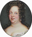 Portrait of Ludwika Karolina Radziwill. Painting by Samuel Blesendorf ...
