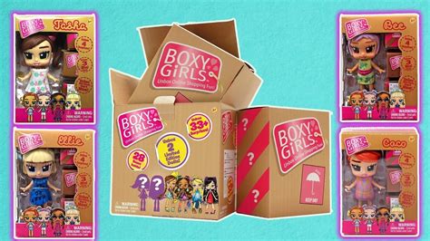 Boxy Girls Minis Unboxing Youtube