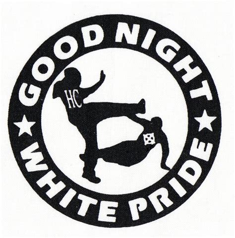 Good Night White Pride Patch Laketownrecords Onlineshop