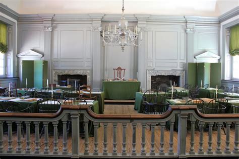 Assembly Room Independence Hall Philadelphia Pennsylvania Lost New