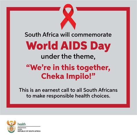 world aids day 2020 south african government