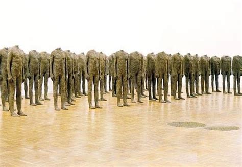 Magdalena Abakanowicz Crowd 1988 Mucsarnok Palace Of Exhibitions