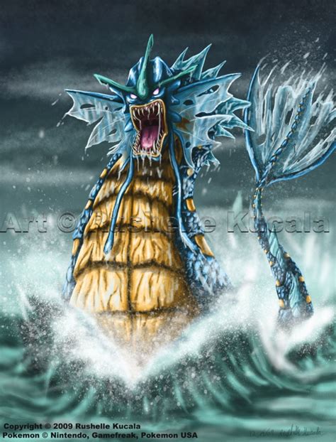 Realistic Gyarados Pokemon Pokémon Oras Real Pokemon