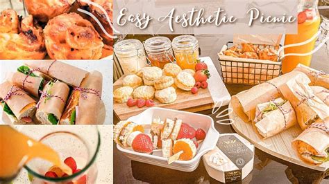 How To Make An Affordable Aesthetic Picnic Easy And Delicious Picnic Ideas Youtube