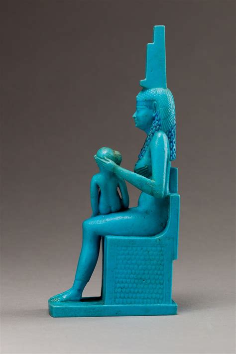 the goddess isis and her son horus ptolemaic period the metropolitan museum of art