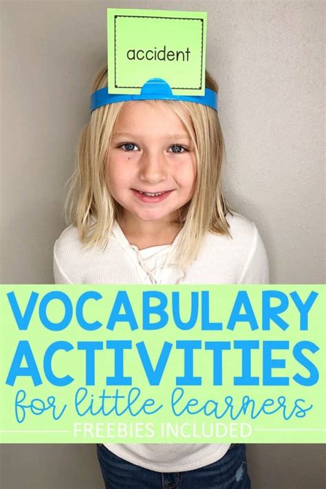 11 Fun Vocabulary Building Activities For Beginning Readers And Beyond