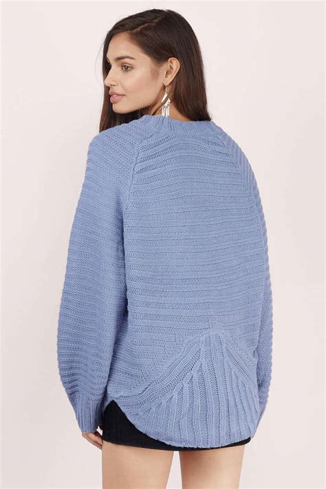 Light Blue Sweater Blue Sweater Knitted Sweater 21 Tobi Us