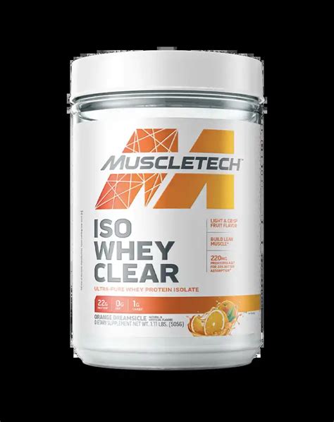 Iso Whey Clear Muscletech Chochofy