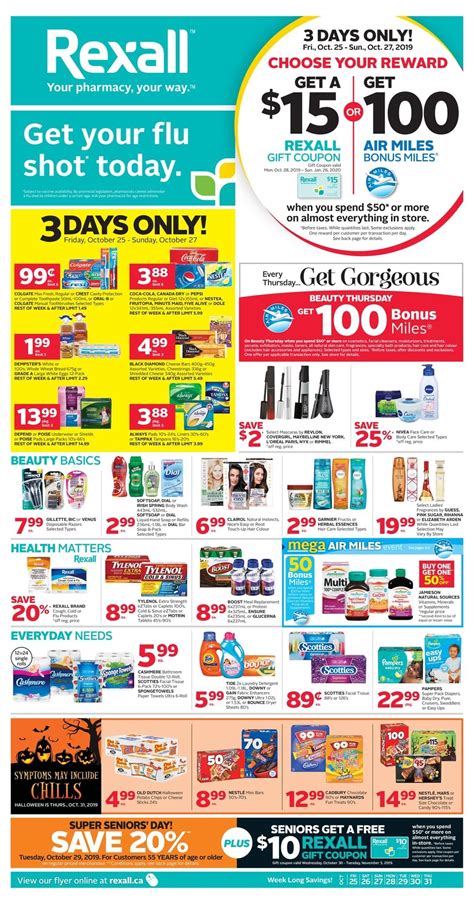 Rexall On Flyer October 25 To 31