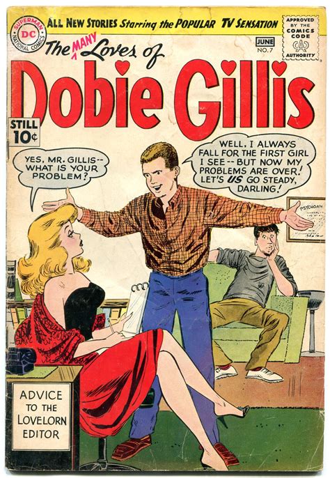 Many Loves Of Dobie Gillis 7 1961 Spicy Cover Bob