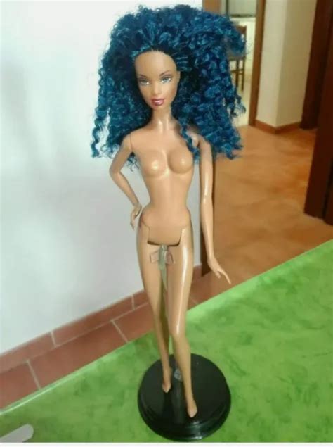 Barbie Top Model Reroot Nuda Nude Naked Model Muse Doll Collection