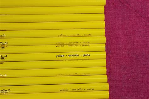 Crayola Single Color Pencils Set Of 24 Yellow