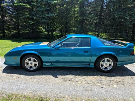 1992 Teal Camaro Z28 Low Reserve Classic Chevrolet Camaro 1992 For Sale