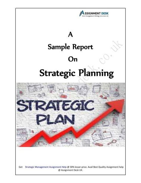 Strategic Planning Sample Report