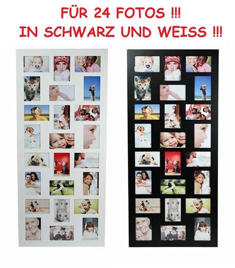In unserem sortiment finden sie sowohl stylishe rahmen für das einzelne bild oder gar collagen mit platz für bis zu 24 stück, um gleich mehrere schöne. 24 Fotos Bilderrahmen Fotorahmen Collage Rahmen ...