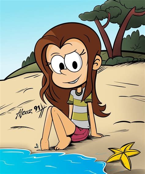 Luan On The Beach By Theloudhousefan Loud House Movie The Loud House Fanart Loud House