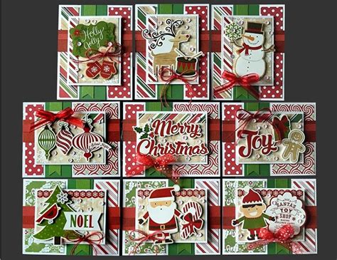 Holly Jolly Card Kit Kims Card Kits Handmade Greeting Card Kit