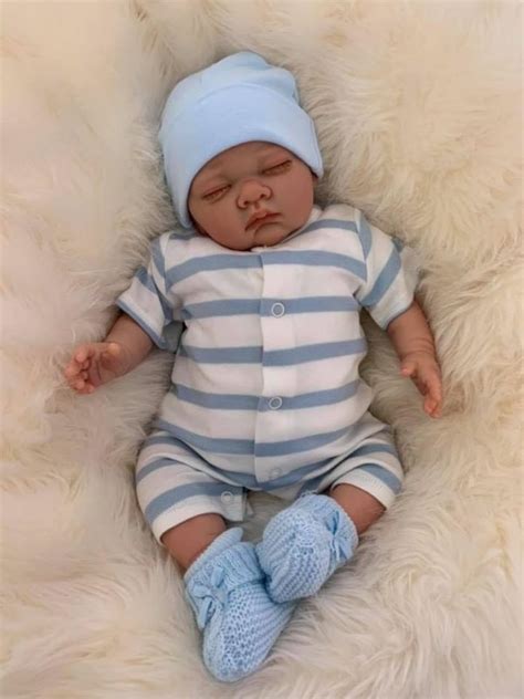 Archie Closed Eyed Reborn Doll