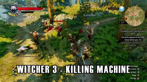 The Witcher 3 Wild Hunt Killing Machine Youtube