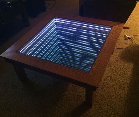 Illuminating coffee table will be a great present for those who are satisfied with a laptop and don't need high tech features besides. High School Student Builds a Mind-Boggling Infinity Mirror ...