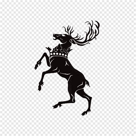 Silhouette Deer A Game Of Thrones Stannis Baratheon House Baratheon Theon Greyjoy House