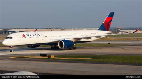 N503dn Delta Airlines Airbus A350 900 By Colin Daily Aeroxplorer
