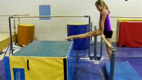 Gymnastics Introductory Uneven Bar Drills Preteam Level 2 Level 3